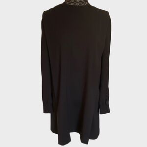 Wilfred Aritzia Black Long Sleeve Lace Party Event Holiday Dress- Sz-S